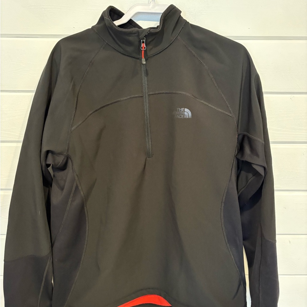 The North Face Black Performance Jacket with Stand-Up Collar